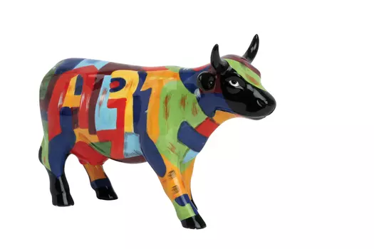 Коллекционная корова art of america (cowparade) мультиколор 16x11 см.