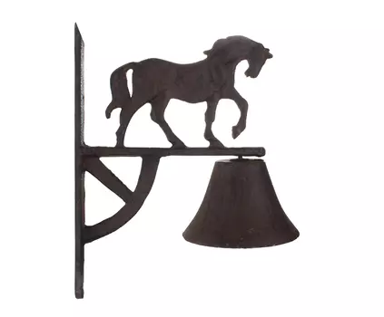 Колокол kalani (to4rooms) коричневый 17x25x12 см.