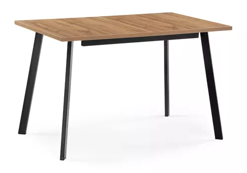 Колон лофт 120 25 мм дуб вотан / черный матовый (woodville) коричневый