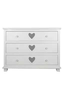 Комод adelina (etg-home) белый 110.0x80.0x45.0 см.