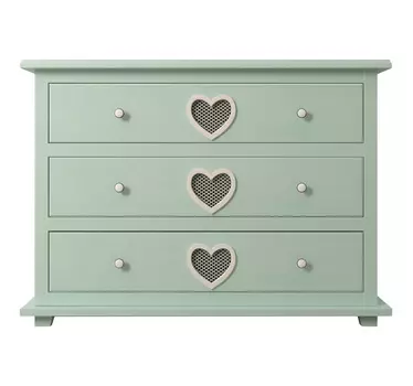 Комод adelina (etg-home) зеленый 110.0x80.0x45.0 см.