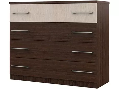 Комод «аврора» (империал) коричневый 103x76x40 см.