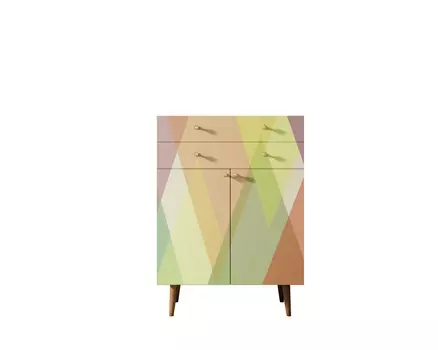Комод berber большой (etg-home) мультиколор 80x120x45 см.