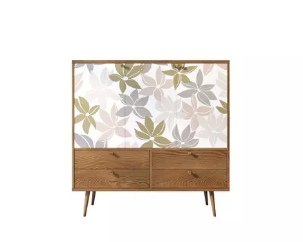 Комод berber (etg-home) бежевый 120x120x45 см.