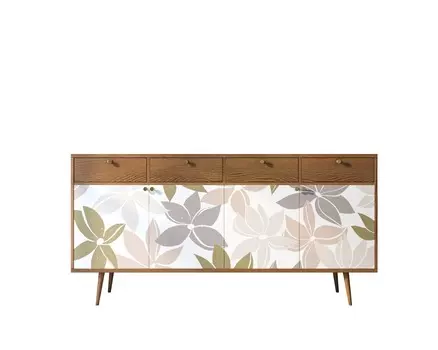 Комод berber (etg-home) бежевый 180x90x45 см.