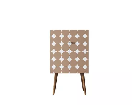 Комод berber (etg-home) коричневый 70x120x45 см.