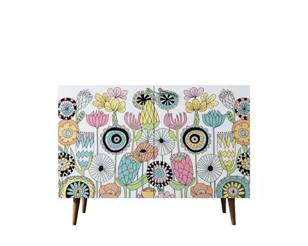 Комод berber (etg-home) мультиколор 120x90x45 см.