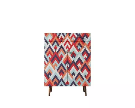 Комод berber (etg-home) мультиколор 80x110x45 см.