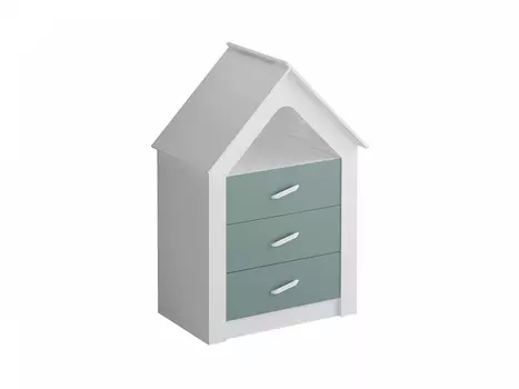 Комод campi (ogogo) зеленый 98x142x60 см.