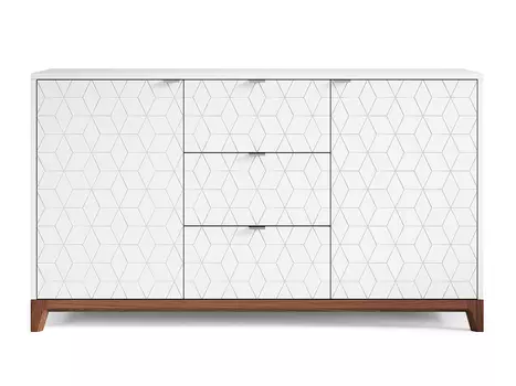 Комод case №1 (the idea) белый 140x80x40 см.