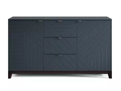 Комод case №1 (the idea) серый 140x80x40 см.