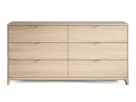 Комод case №3 (осветленный дуб) (the idea) бежевый 160x80x45 см.