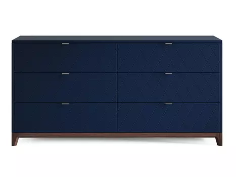 Комод case №3 (the idea) синий 160x80x45 см.