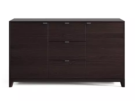 Комод case (дуб венге) (the idea) коричневый 140x80 см.