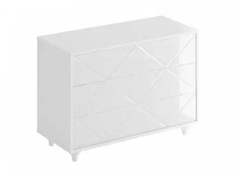 Комод cloud (ogogo) белый 125x87x52 см.