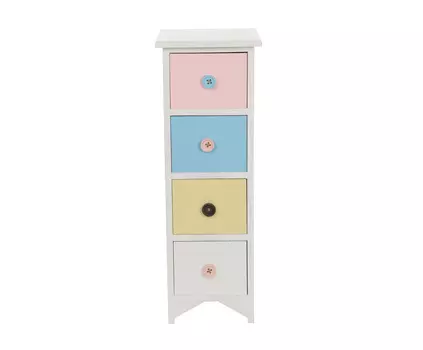 Комод concetta (to4rooms) мультиколор 25x74x25 см.