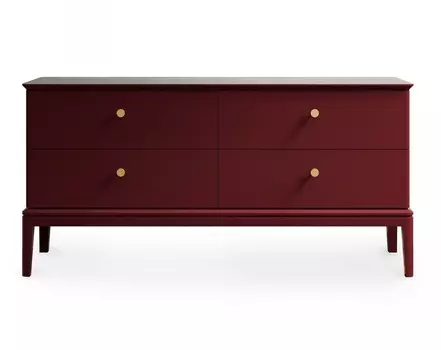 Комод cr004 (the idea) красный 147x72x46 см.