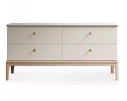 Комод cr004 (the idea) серый 147x72x46 см.