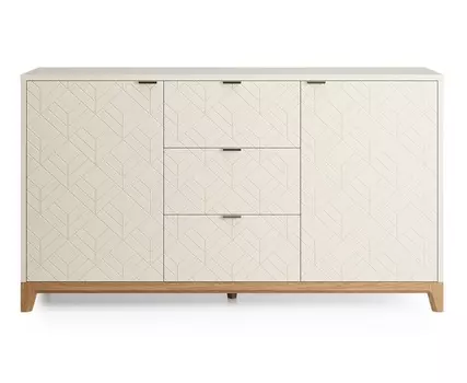 Комод cs048 (the idea) бежевый 139x78x40 см.