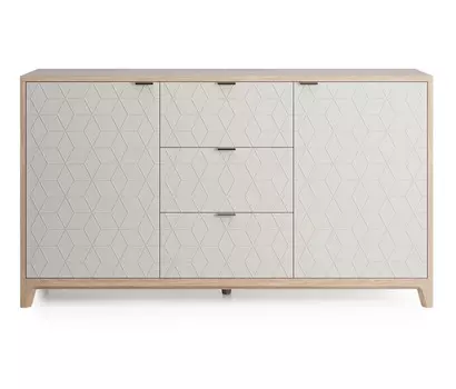 Комод cs048 (the idea) серый 139x78x40 см.