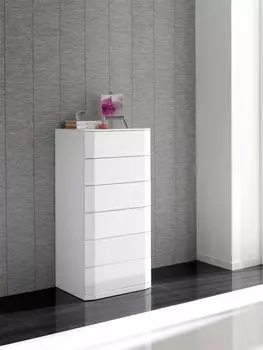 Комод (dupen) белый 59.0x118.0x42.0 см.