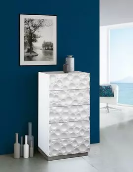 Комод (dupen) белый 60.0x116.0x45.0 см.