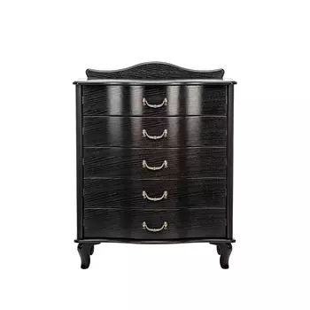 Комод джульетта (leset) черный 75x95x41 см.