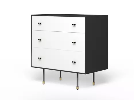 Комод eastwood (myfurnish) белый 81x83x45.5 см.