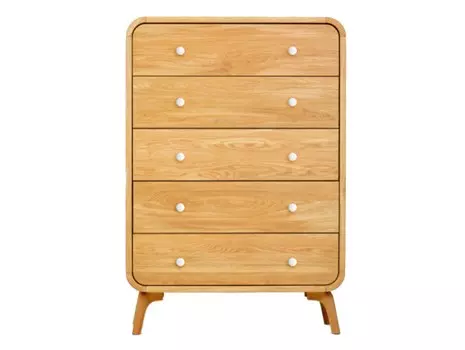 Комод ellipse (etg-home) бежевый 90x130x40 см.