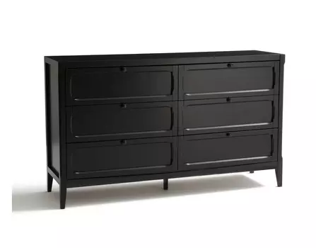 Комод eugénie (laredoute) черный 161x94x46 см.