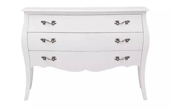 Комод (europe style) белый 120.0x85.0x45.0 см.