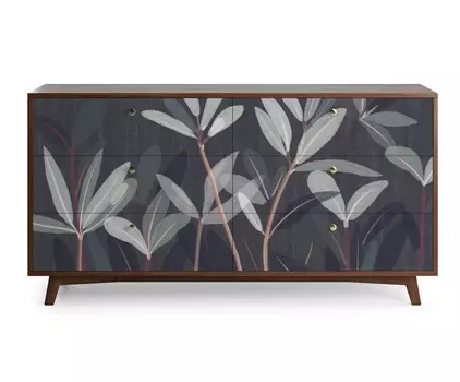 Комод frame (the idea) серый 157x82x45 см.