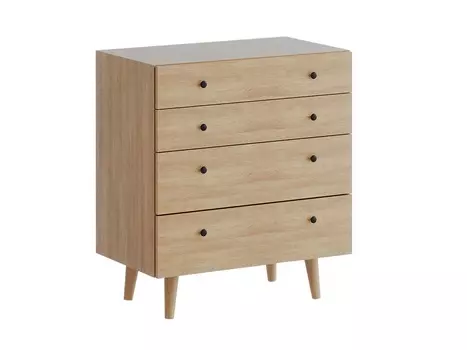 Комод frida (ogogo) бежевый 76x86x45 см.