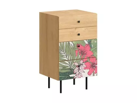 Комод frida (ogogo) мультиколор 50x86x45 см.