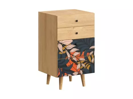 Комод frida (ogogo) синий 50x86x45 см.