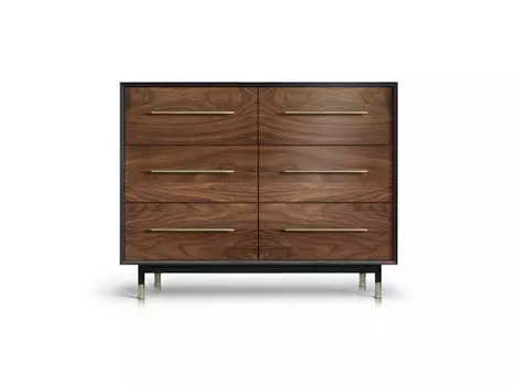 Комод impala (acwd) коричневый 123x94x50 см.