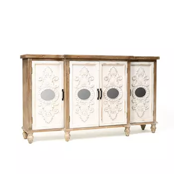 Комод (kelly lounge) белый 154x87x35 см.