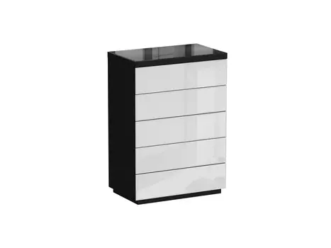 Комод kristal (ogogo) белый 86x122x52 см.