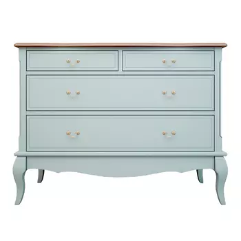 Комод leontina (etg-home) голубой 106.0x81.0x46.0 см.