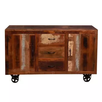 Комод ли (indian story) коричневый 152x90x42 см.