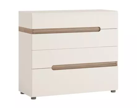 Комод linate 4s/typ 44 (анрэкс) белый 96x86x42 см.