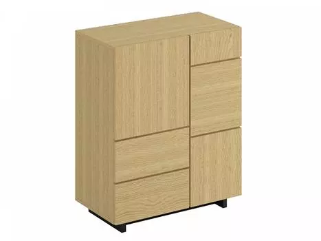 Комод line (ogogo) коричневый 97x116x48 см.