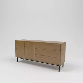 Комод лофт (kovka object) коричневый 180.0x85.0x45.0 см.