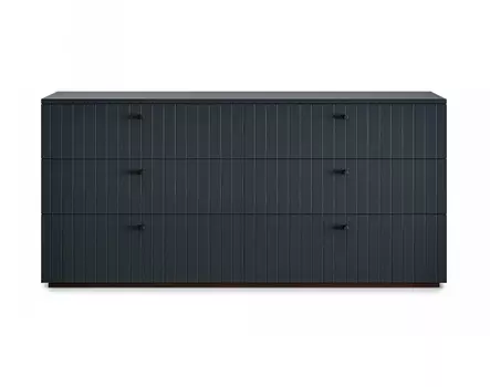 Комод ml042 (the idea) черный 162x76x47 см.