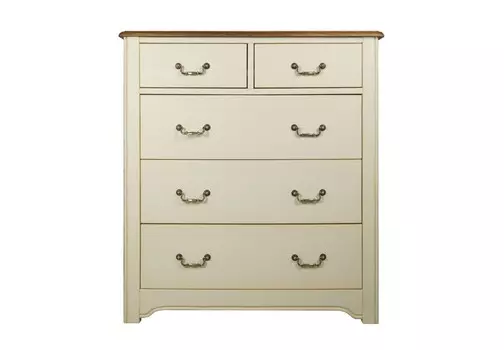 Комод olivia (etg-home) бежевый 92.0x100.0x45.0 см.