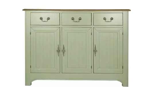 Комод olivia (etg-home) зеленый 120.0x87.0x38.0 см.