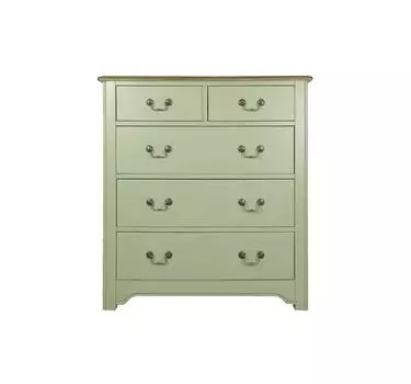 Комод olivia (etg-home) зеленый 92x100x45 см.