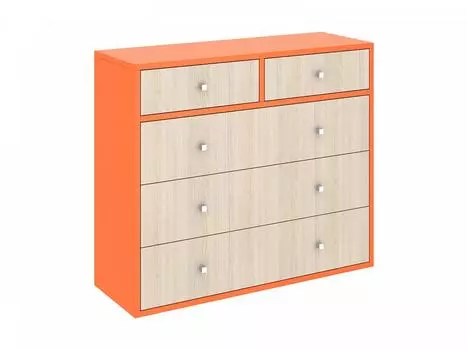 Комод pinokkio (ogogo) оранжевый 109x93x40 см.
