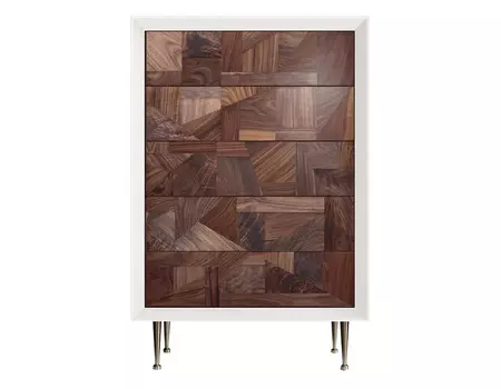 Комод puzzle (acwd) коричневый 80x125x45 см.