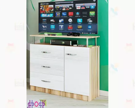 Комод (ярофф) белый 800.0x800.0x450.0 см.